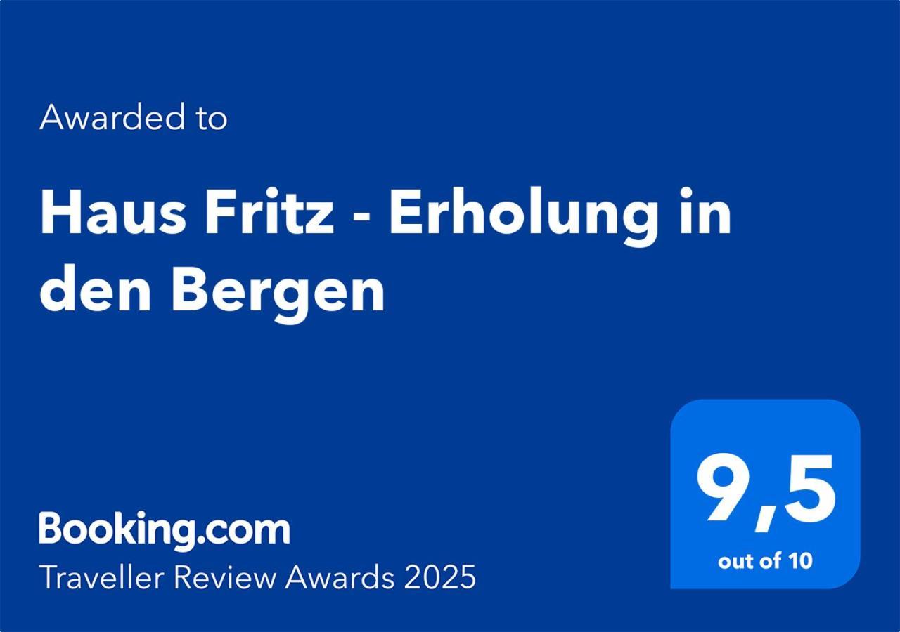 Апартаменти Haus Fritz - Erholung In Den Bergen Доннерсбахвальд Екстер'єр фото